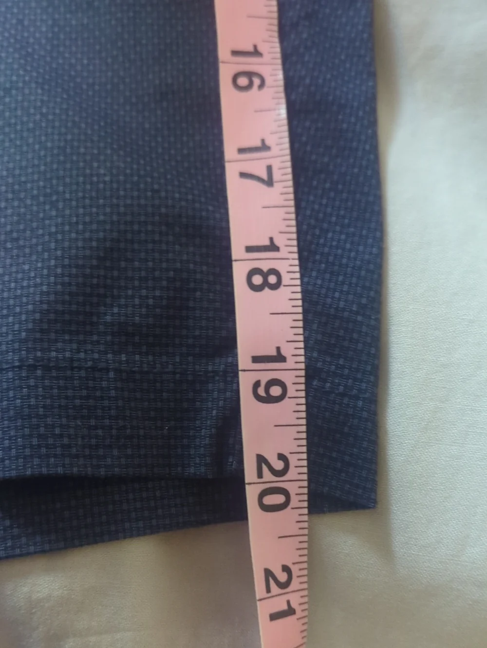 Banana Republic Men's Dress Shorts Navy Blue Button Front Size 36